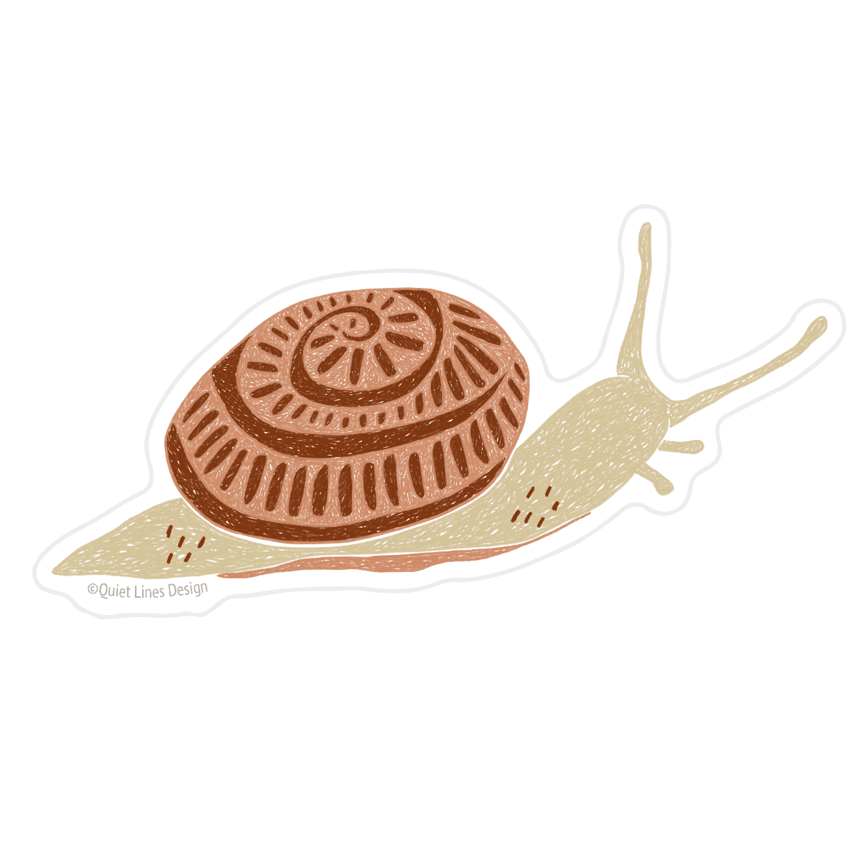 Snail Sticker – Typo Market