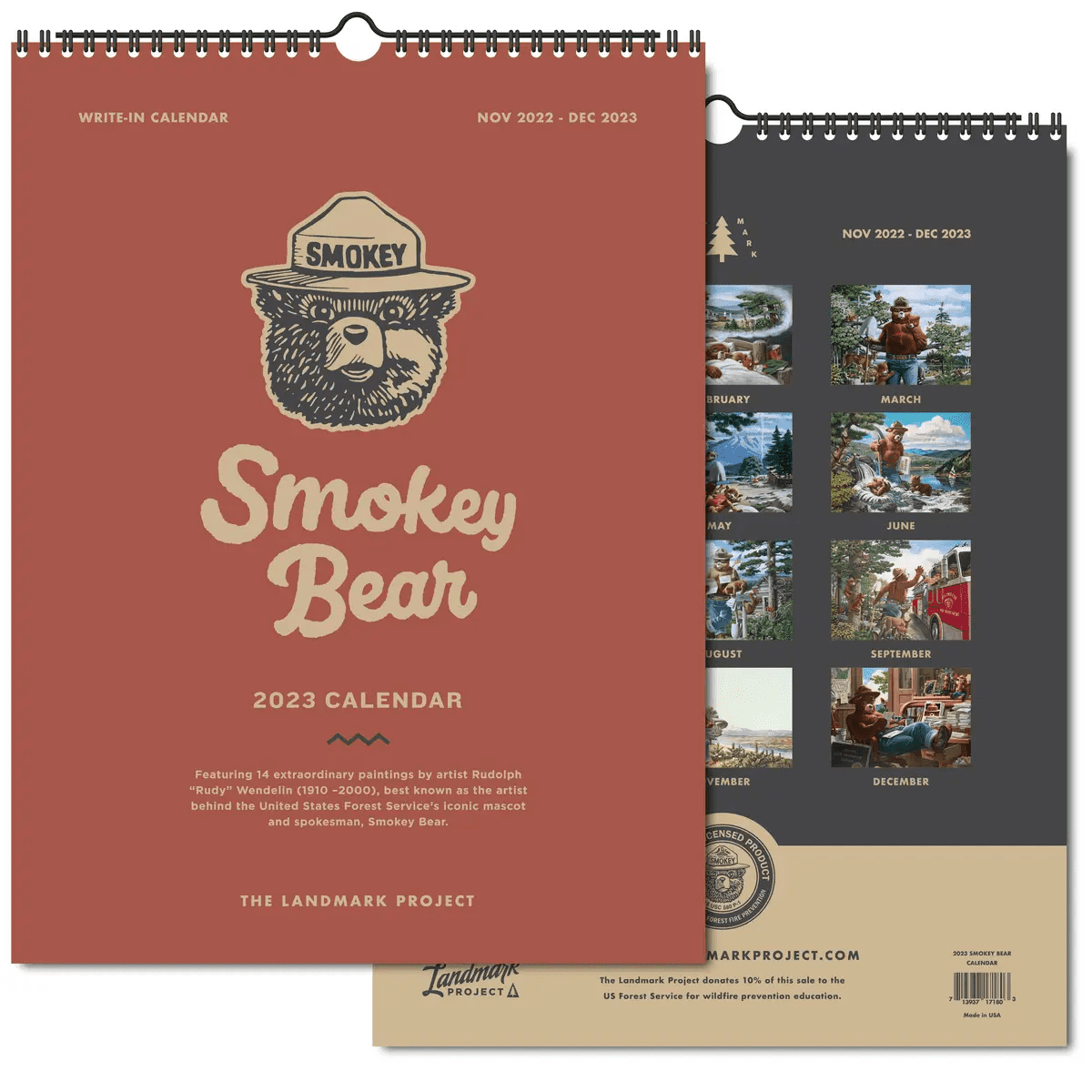 2023 Smokey Bear Calendar Typo Market
