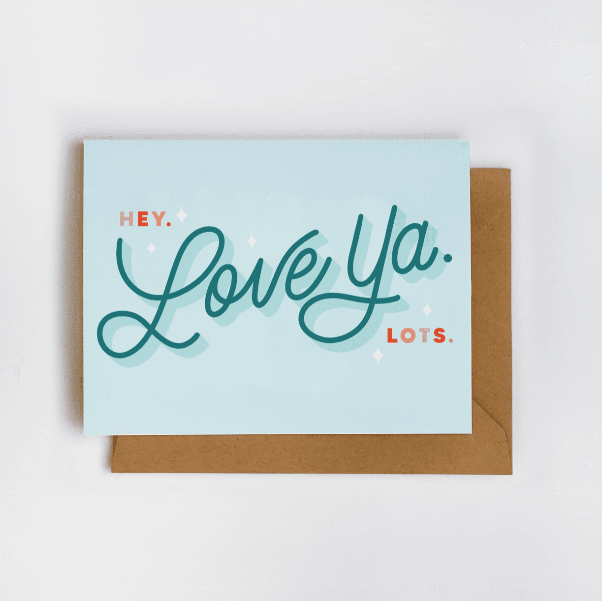 Love You Lots Card – Typo Market